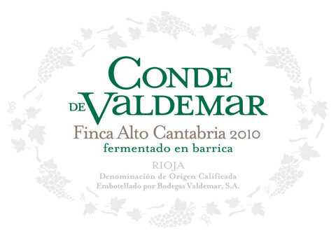 Conde de Valdemar Finca Alto Cantabria Fermentado en Barrica 2010 2