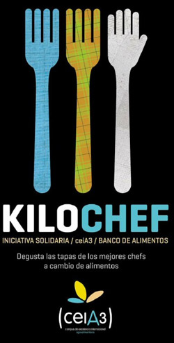Kilochef: Tapas a cambio de alimentos