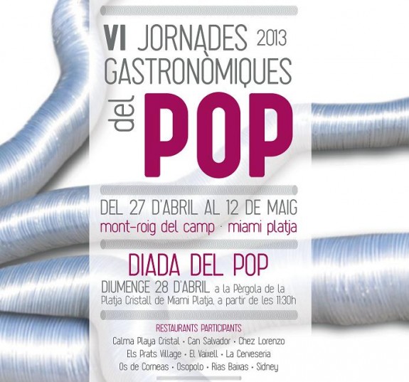 6ª edición de las Jornadas Gastronómicas del Pulpo de Mont-roig del Camp y Miami Platja 1