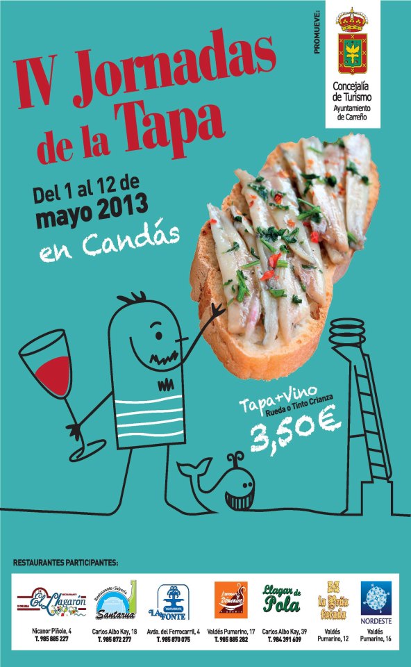 IV Jornadas de la Tapa en Candás 1