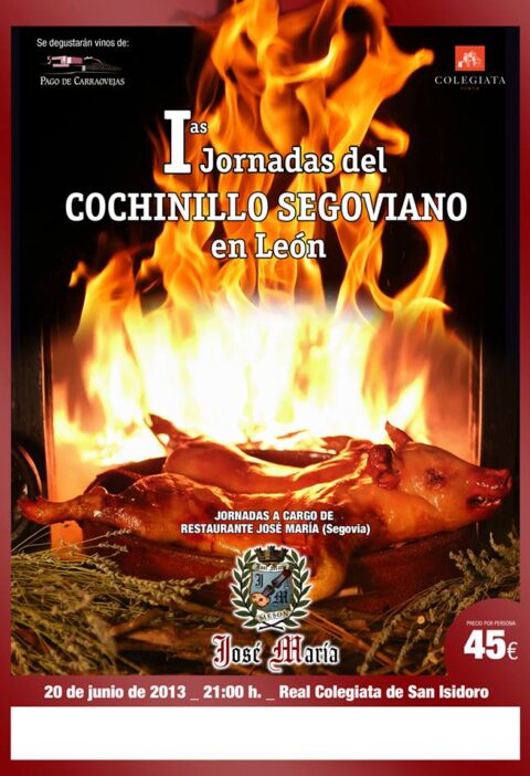I Jornadas del Cochinillo Segoviano en León 1