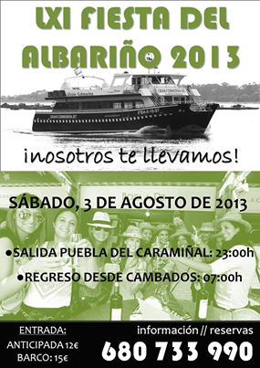 LXI Fiesta del Albariño 2013 en Cambados 1