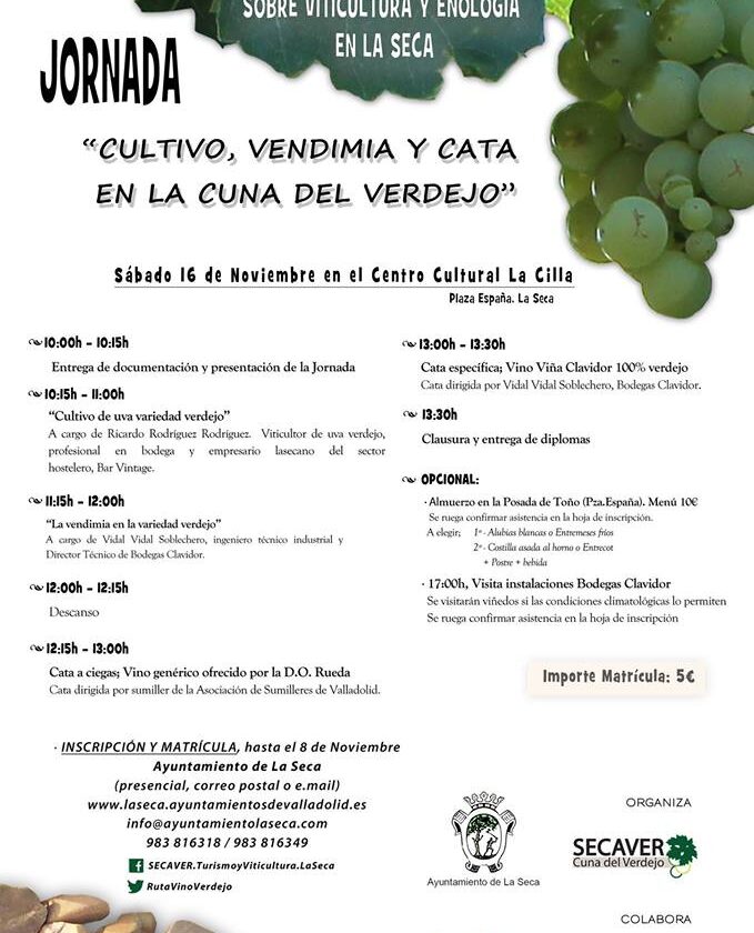 Jornada 'Cultivo, vendimia y Cata en la Cuna del Verdejo' en La Seca 1