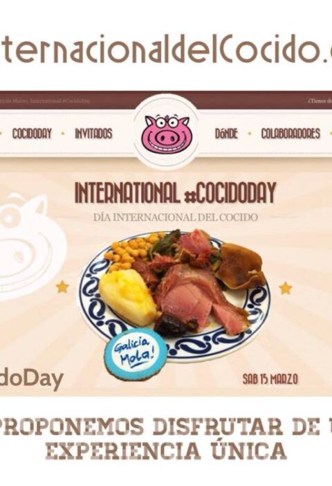 Día Internacional del Cocido, o sea, #CocidoDay