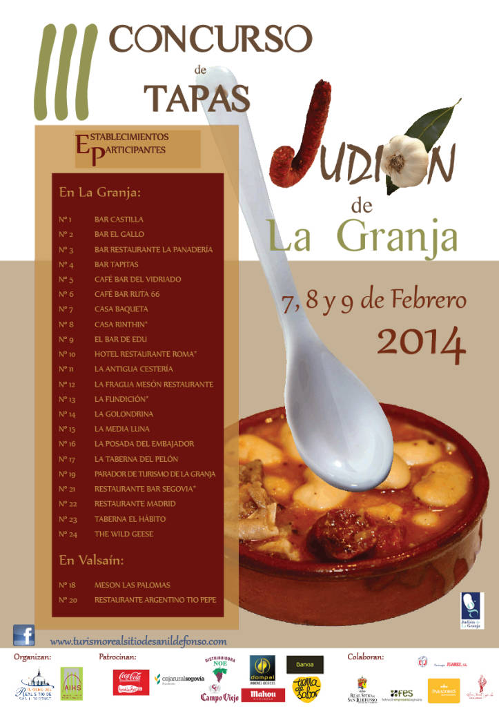 III Edición del Concurso de tapas 'Judión de la Granja 2014'
