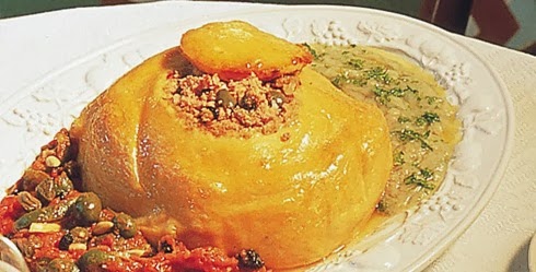 Receta mexicana de Queso relleno 1