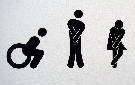 Los carteles de WC más curiosos del mundo que hayas visto en bares y restaurantes 17