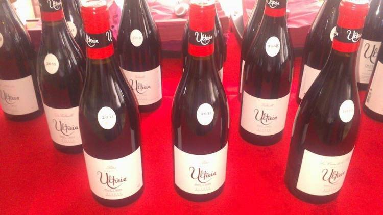 Cata de los vinos del proyecto Ultreia de Raúl Pérez en el Sexto Sentido 16