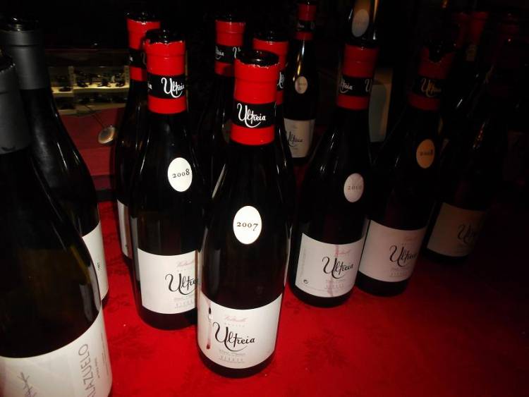 Cata de los vinos del proyecto Ultreia de Raúl Pérez en el Sexto Sentido 20