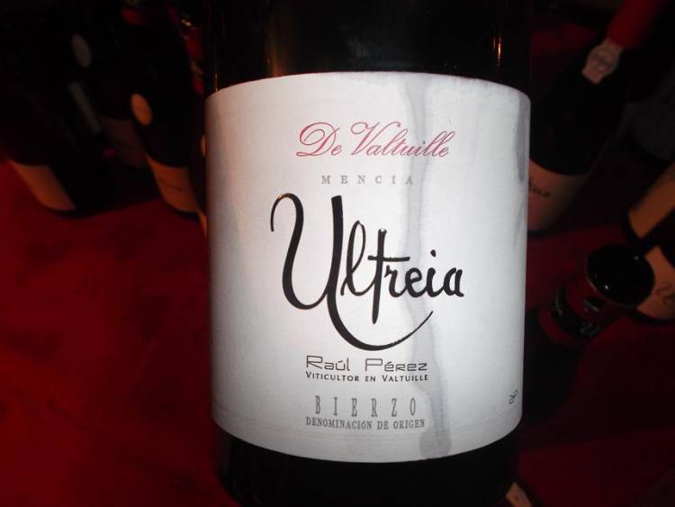Cata de los vinos del proyecto Ultreia de Raúl Pérez en el Sexto Sentido 4