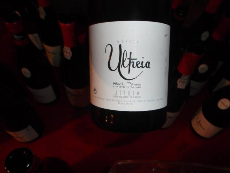 Cata de los vinos del proyecto Ultreia de Raúl Pérez en el Sexto Sentido 3