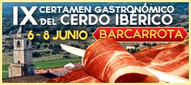 IX Certamen Gastronómico del Cerdo Ibérico de Barcarrota 1
