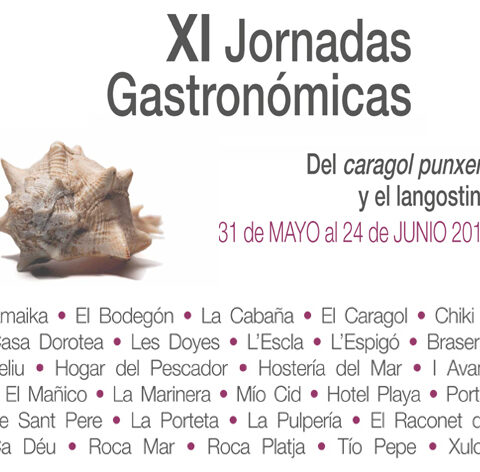 XI Jornadas Gastronómicas del Caragol Punxent y el Langostino en Peñíscola 1
