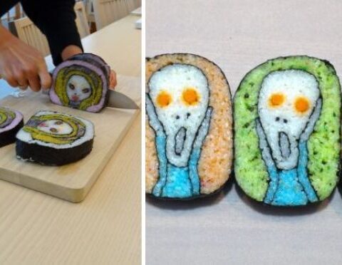 ¿Arte en la gastronomía y entre fogones? Takayo Kiyota: la artista del sushi 1