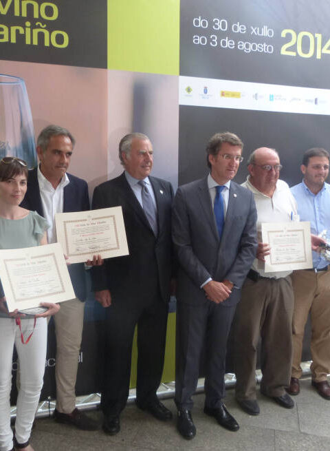 Abadía de San Campio consigue el primer premio en el Concurso de Cata de la Feira do Viño Rías baixas 2