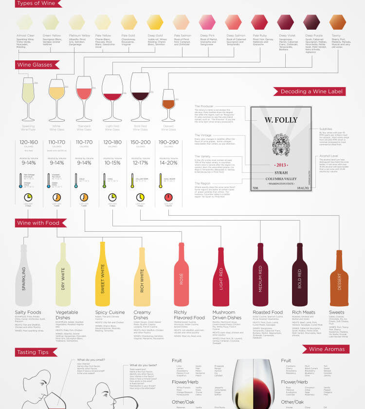 Guía básica para principiantes en el mundo del vino (#infografia) 1