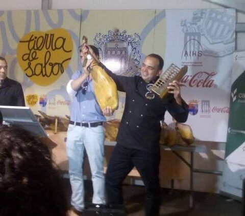 Agustín Risueño gana el Campeonato Nacional de corte de jamón celebrado en Segovia 1