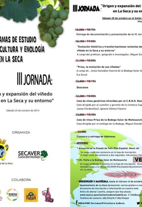 III Jornada de Formación sobre Viticultura y Enología en La Seca 1