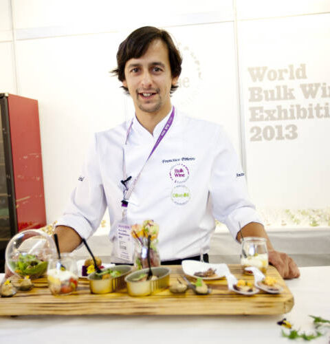 Kike Piñeiro volverá a ser el chef del show cooking en la World Bulk Wine Exhibition 1