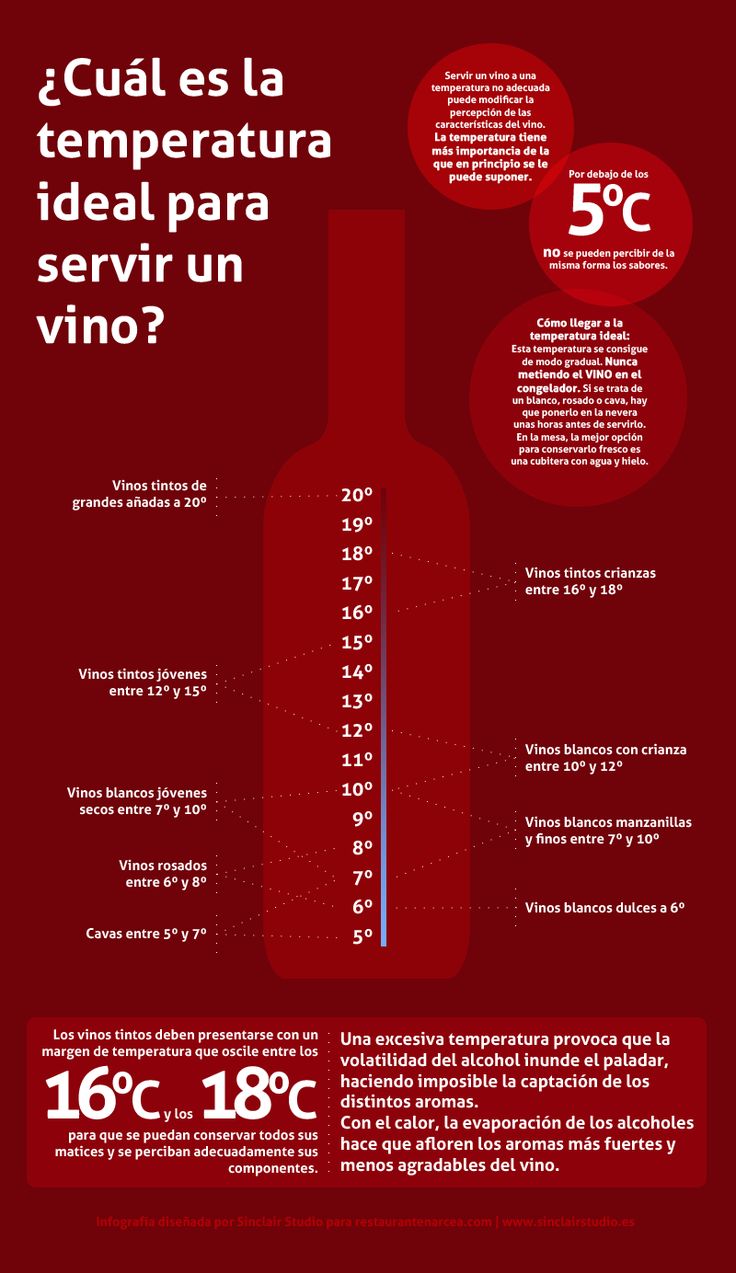 Temperatura adecuada para servir cualquier vino, ¿sabe cuál es la idónea?