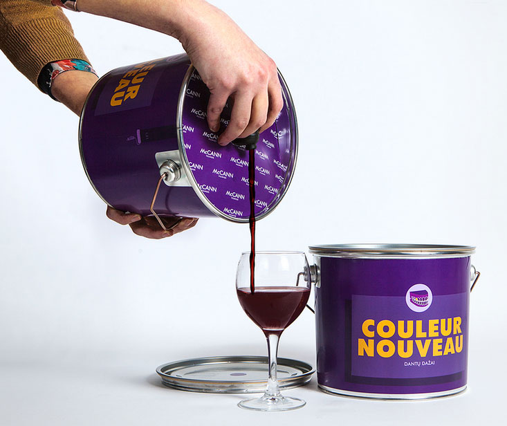 ¿Qué te parecería si te mandasen el vino en latas de pintura? 3