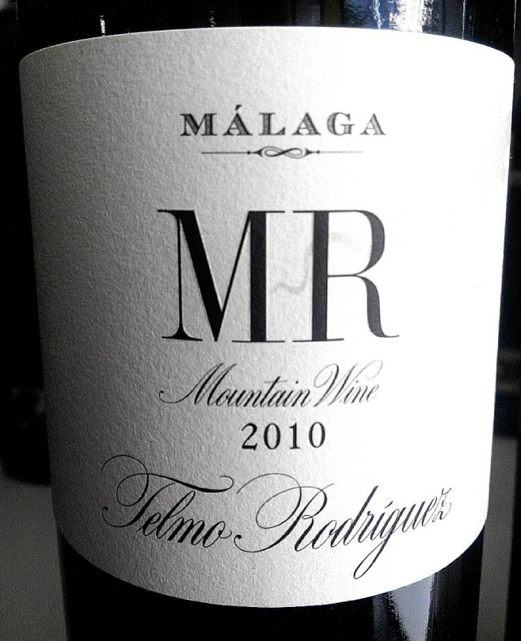 MR Montain Wine, Málaga 2010 1