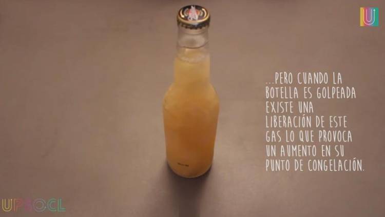 Vídeo que nos muestra cómo congelar una cerveza en segundos 1