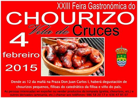 XXIII Feira Gastronómica do Chourizo de Vila de Cruces 1