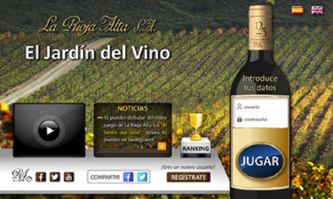 La Rioja Alta, S.A. presenta su videojuego ‘El Jardín del Vino’