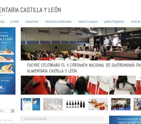 La Feria de Valladolid celebrará la XV edición de Alimentaria Castilla y León en mayo 1