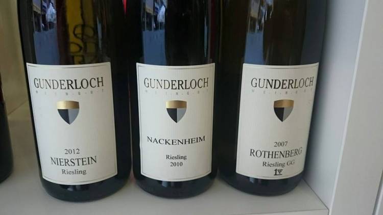 Cata de vinos de Weingut Gunderloch