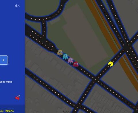 ¿Te gustaría jugar al Pac-Man en el plano de tu ciudad? 1