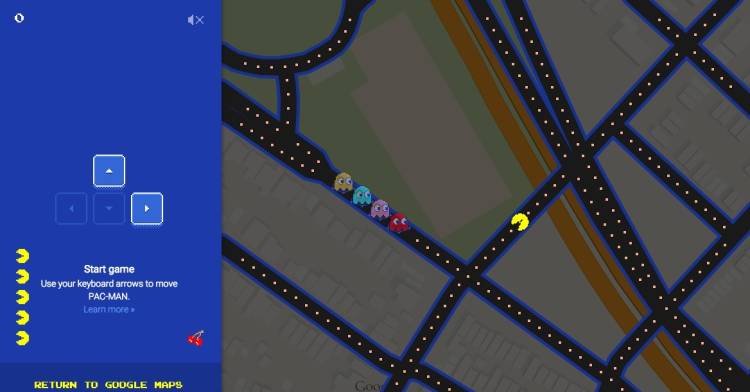 ¿Te gustaría jugar al Pac-Man en el plano de tu ciudad? 1