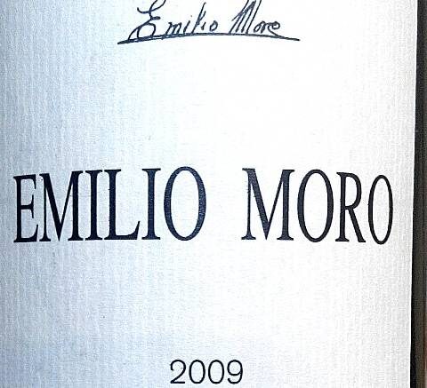 Emilio Moro 2009 3