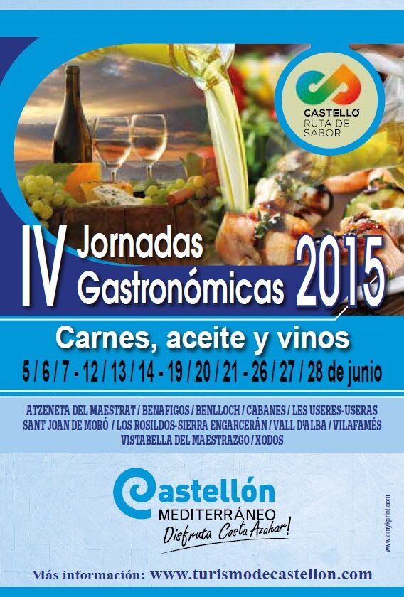 IV Jornadas Gastronómicas de las Carnes, el Aceite y el Vino en la provincia de Castellón 1