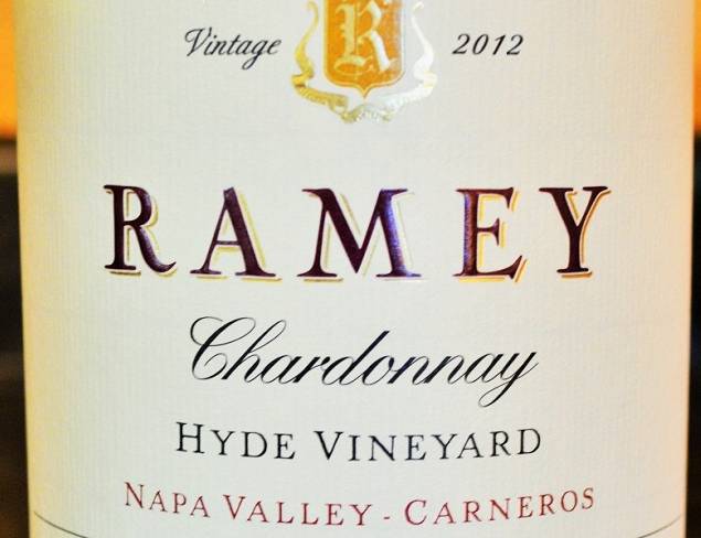 2012 Chardonnay, Hyde Vineyard, Napa-Carneros 2