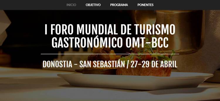 El II Foro Mundial de Turismo Gastronómico se celebrará el año que viene en Perú