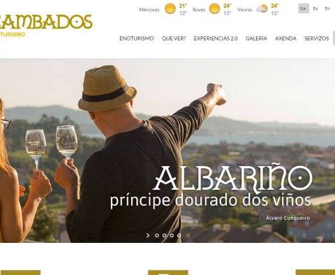 El Museo del Vino de Cambados acoge la presentación de la web de enoturismo de esta localidad 1