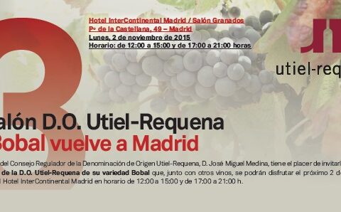 III Salón de los Vinos DO Utiel-Requena en Madrid, la Bobal vuelve a la capital de España 1