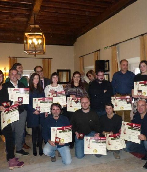 Entrega de los diplomas y medallas a las bodegas de la Ribeira Sacra premiadas en el 23º Concurso Internacional de Vinos de Montaña 1