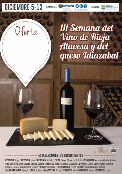 III Semana del Vino de Rioja Alavesa y del Queso Idiazabal 1
