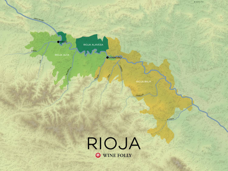 3 Zonas y 7 valles engloban todos los vinos de Rioja 1