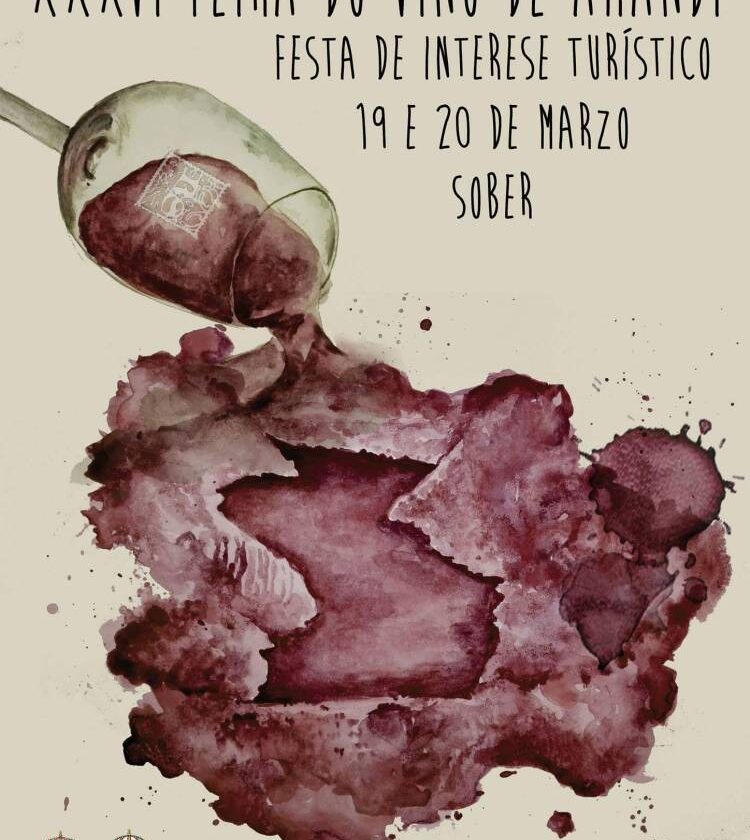 Ya tenemos cartel de la XXXVI Feira do Viño de Amandi (Ribeira Sacra) 2