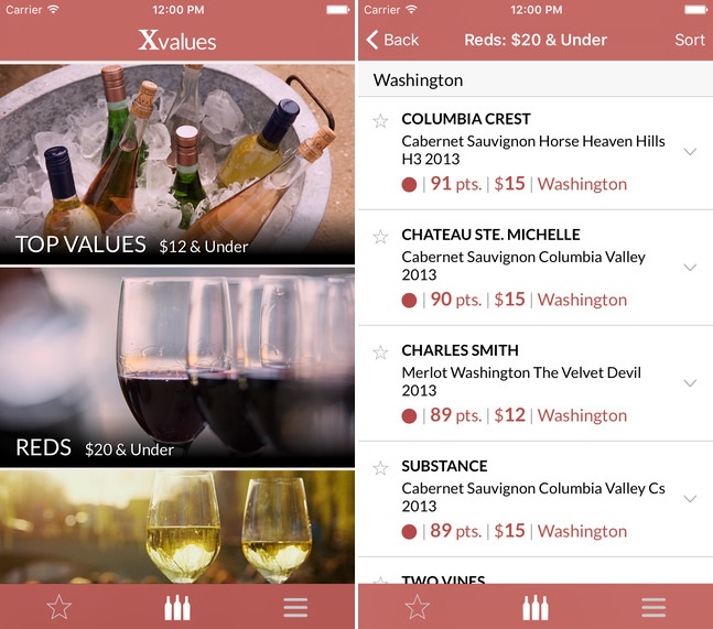 Xvalues, nueva app de Wine Spectator para los amantes del vino 1