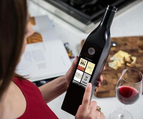 Primera botella del mundo inteligente que mantiene fresco el vino 30 días 1