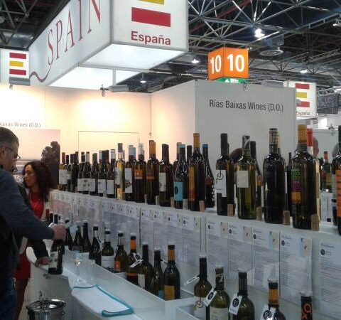 96 marcas de la D.O. Rías Baixas, por tercer año consecutivo, realizan túnel del vino en ProWein 2016 3