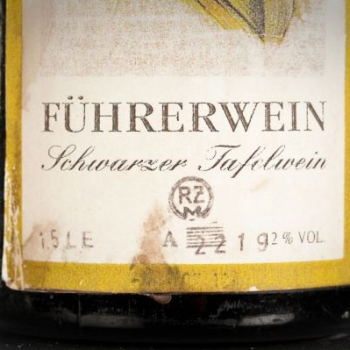 Descubierta una colección de vinos de la época Nazi en una bodega secreta 1