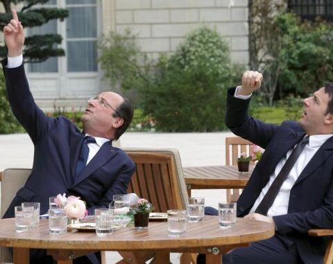 Hollande y Renzi se 'enzarzan' por el tema del vino 1