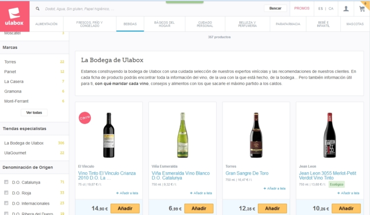 La Bodega de Ulabox, startup española, sale al mercado online con más de 300 vinos y como un 'antisuper' 1