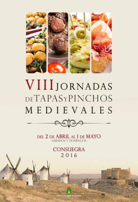 VIII Jornadas de Tapas y Pinchos Medievales Consuegra 2016 1